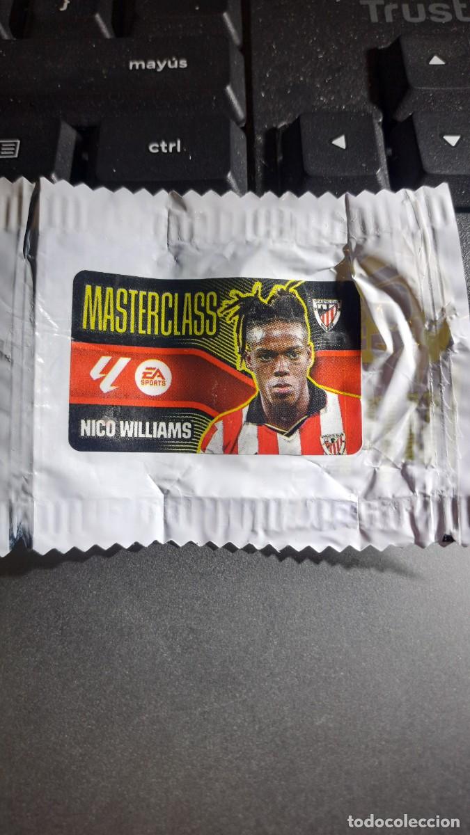 Coleccionismo cromos antiguos: CROMO NICO WILLIAMS MASTERCLASS ATHLETIC CLUB DE BILBAO CHICLE LIGA 2026 2027 26 27 ESTE PANINI