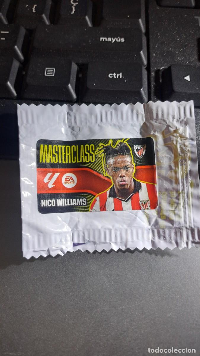 Coleccionismo cromos antiguos: CROMO NICO WILLIAMS MASTERCLASS ATHLETIC CLUB DE BILBAO CHICLE LIGA 2026 2027 26 27 ESTE PANINI