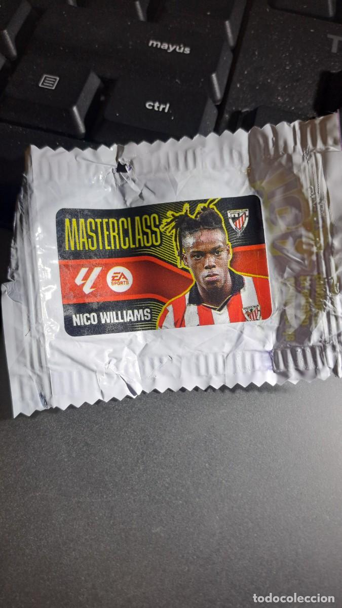 Coleccionismo cromos antiguos: CROMO NICO WILLIAMS MASTERCLASS ATHLETIC CLUB DE BILBAO CHICLE LIGA 2026 2027 26 27 ESTE PANINI