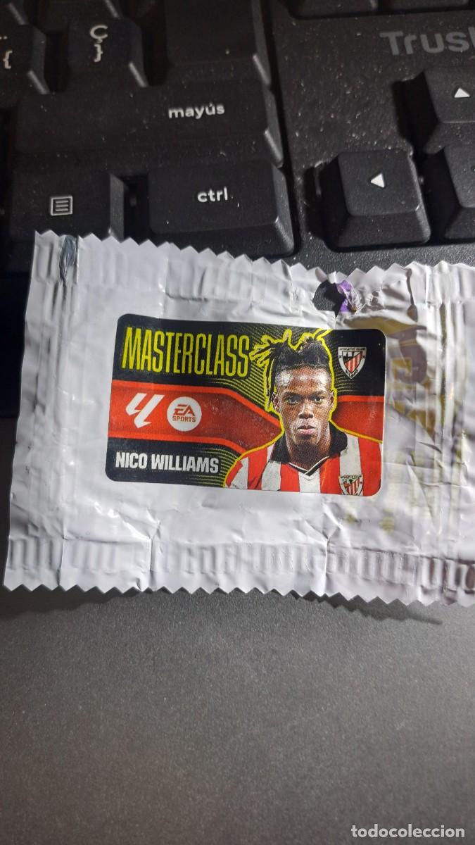 Coleccionismo cromos antiguos: CROMO NICO WILLIAMS MASTERCLASS ATHLETIC CLUB DE BILBAO CHICLE LIGA 2026 2027 26 27 ESTE PANINI