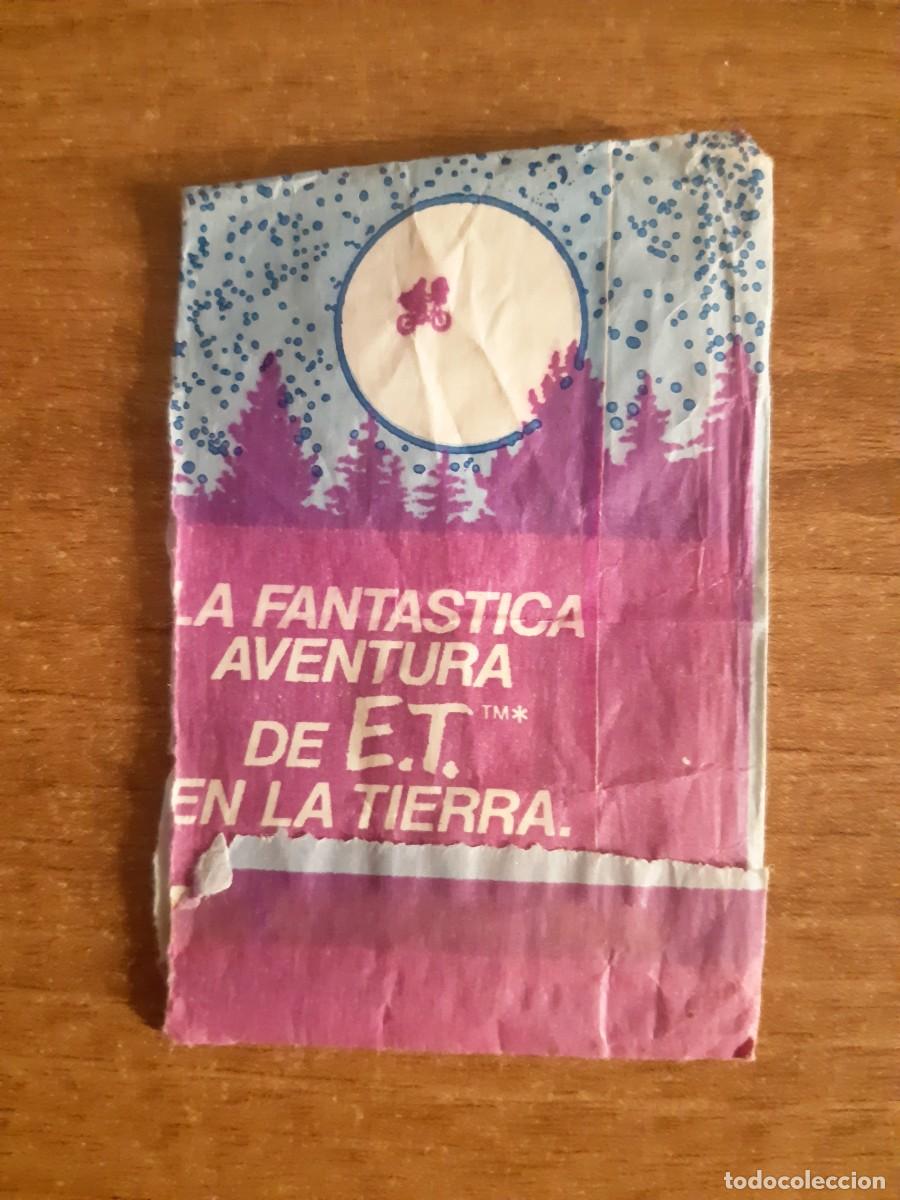 Coleccionismo cromos antiguos: SOBRE ABIERTO VAC&Iacute;O E.T. EL EXTRATERRESTRE EDICIONES ESTE 1982 - Foto 2