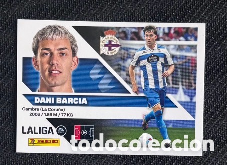 Coleccionismo cromos antiguos: DANI BARCIA DEPORTIVO DE LA CORU&Ntilde;A La liga LIGA ESTE 2026 2027 sticker
