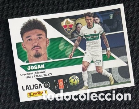 Coleccionismo cromos antiguos: JOSAN ELCHE La liga LIGA ESTE 2026 2027 sticker