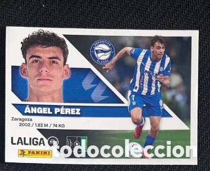 Coleccionismo cromos antiguos: &Aacute;NGEL P&Eacute;REZ ALAV&Eacute;S La liga LIGA ESTE 2026 2027 sticker