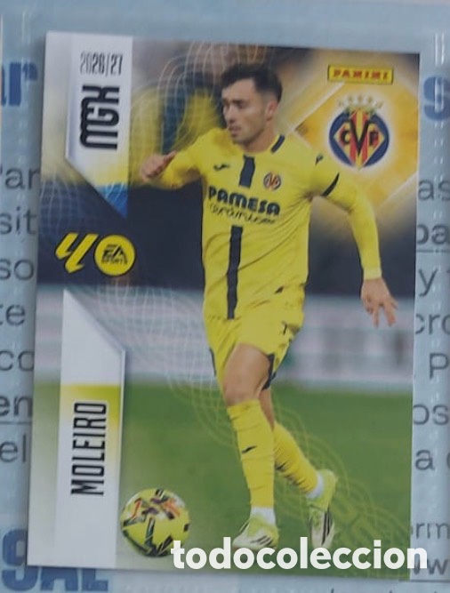 Coleccionismo cromos antiguos: 373 MOLEIRO VILLARREAL Mgk megacracks 25 aniversario a&ntilde;o 2026 2027