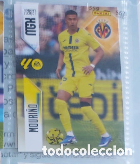 Coleccionismo cromos antiguos: 364 MOURI&Ntilde;O VILLARREAL Mgk megacracks 25 aniversario a&ntilde;o 2026 2027