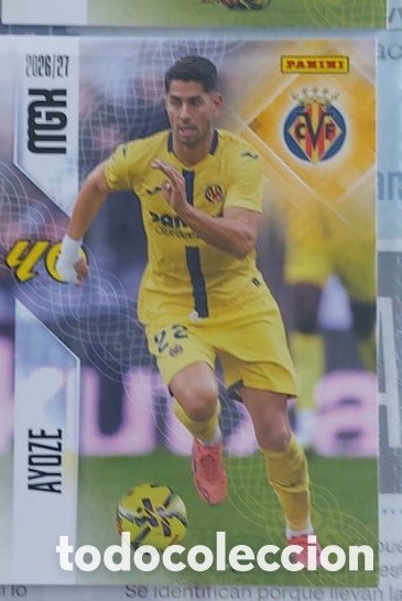 Coleccionismo cromos antiguos: 377 AYOZE P&Eacute;REZ VILLARREAL Mgk megacracks 25 aniversario a&ntilde;o 2026 2027