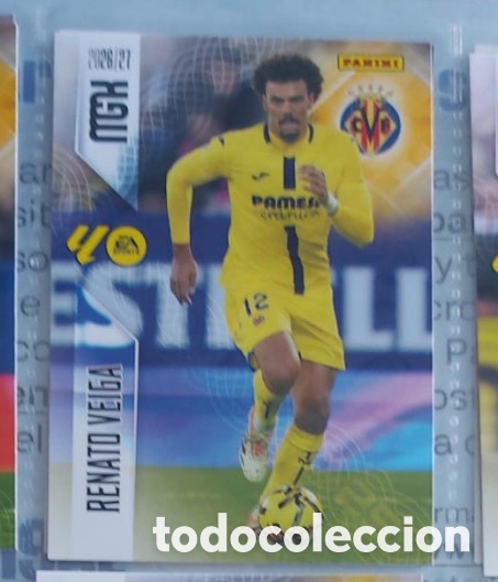 Coleccionismo cromos antiguos: 368 RENATO VEIGA VILLARREAL Mgk megacracks 25 aniversario a&ntilde;o 2026 2027