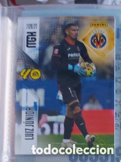Coleccionismo cromos antiguos: 366 LUIZ JUNIOR VILLARREAL Mgk megacracks 25 aniversario a&ntilde;o 2026 2027