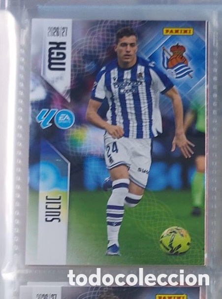 Coleccionismo cromos antiguos: 320 SUCIC REAL SOCIEDAD Mgk megacracks 25 aniversario a&ntilde;o 2026 2027
