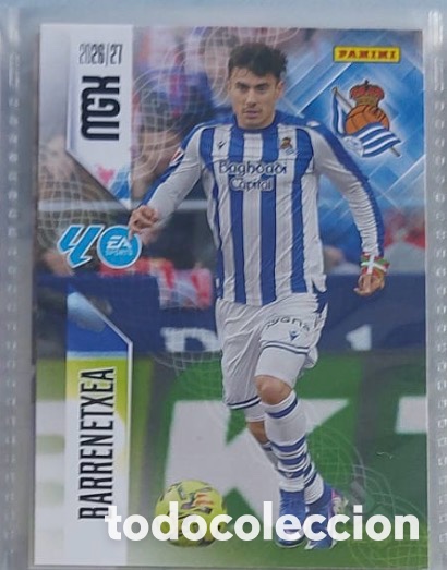 Coleccionismo cromos antiguos: 321 BARRENETXEA real sociedad Mgk megacracks 25 aniversario a&ntilde;o 2026 2027