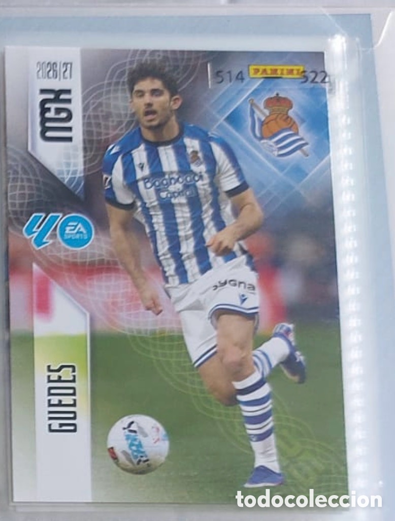 Coleccionismo cromos antiguos: 322 GUEDES REAL SOCIEDAD Mgk megacracks 25 aniversario a&ntilde;o 2026 2027