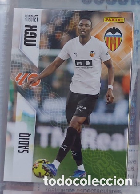 Coleccionismo cromos antiguos: 360 SADIQ VALENCIA Mgk megacracks 25 aniversario a&ntilde;o 2026 2027