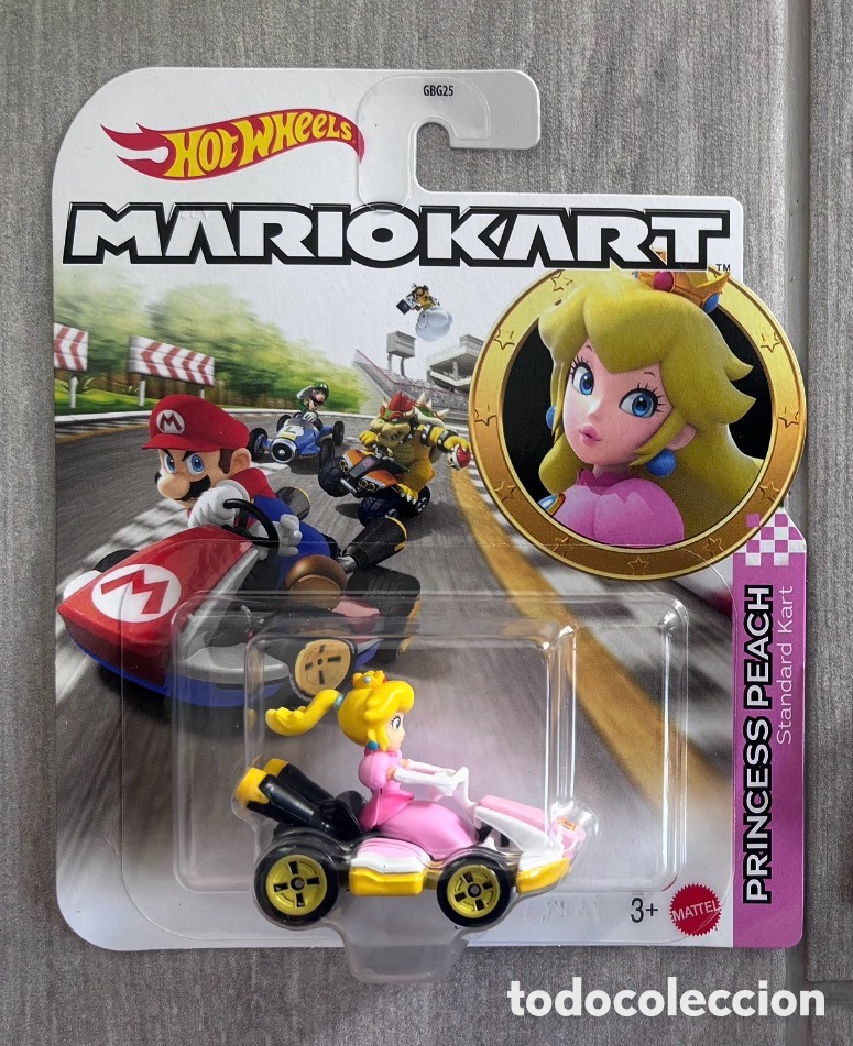 Coleccionismo cromos antiguos: Juguete PRINCESS PRINCESA PEACH MARIO KART