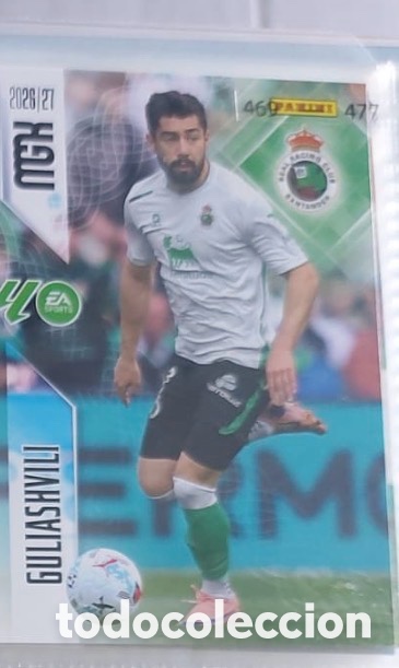 Coleccionismo cromos antiguos: 286 GULIASHVILI RACING CLUB SANTANDER Mgk megacracks 25 aniversario a&ntilde;o 2026 2027