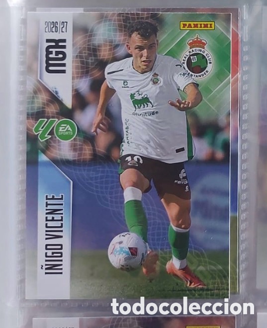 Coleccionismo cromos antiguos: 288 I&Ntilde;IGO VICENTE RACING CLUB DE SANTANDER Mgk megacracks 25 aniversario a&ntilde;o 2026 2027