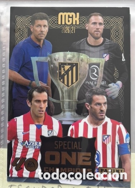 Coleccionismo cromos antiguos: SPECIAL ONE CHAMPIONS ATL&Eacute;TICO DE MADRID Mgk megacracks 25 aniversario a&ntilde;o 2026 2027