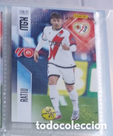 Coleccionismo cromos antiguos: 292 RATIU RAYO VALLECANO Mgk megacracks 25 aniversario a&ntilde;o 2026 2027