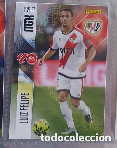 Coleccionismo cromos antiguos: 296 LUIZ FELIPE RAYO VALLECANO Mgk megacracks 25 aniversario a&ntilde;o 2026 2027