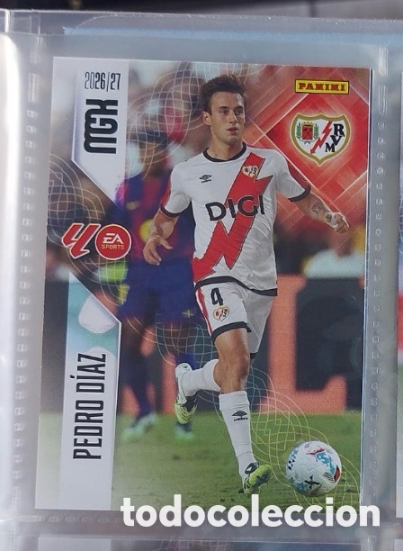 Coleccionismo cromos antiguos: 298 PEDRO D&Iacute;AZ RAYO VALLECANO Mgk megacracks 25 aniversario a&ntilde;o 2026 2027