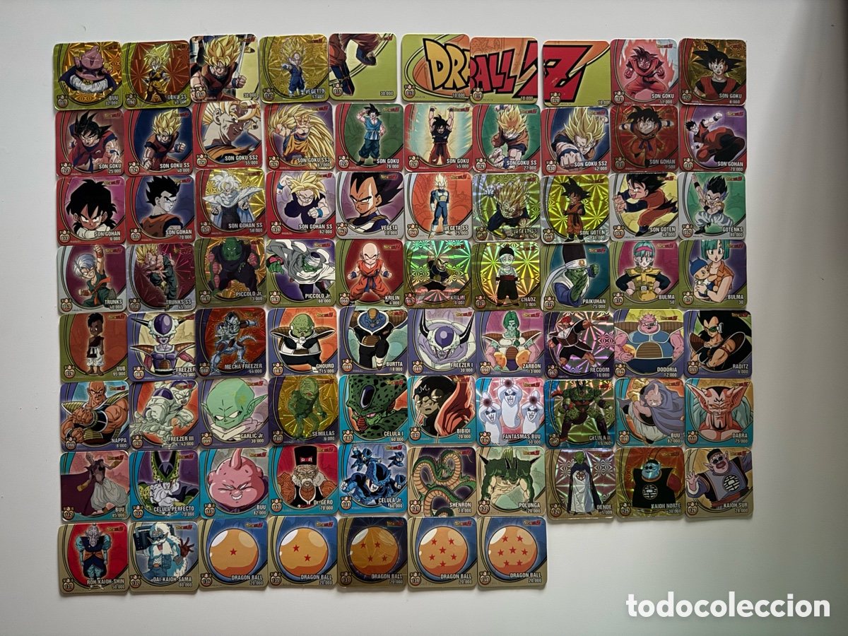 Coleccionismo cromos antiguos: Colecci&oacute;n de staks de Dragon Ball Z de Panini del a&ntilde;o 2006.