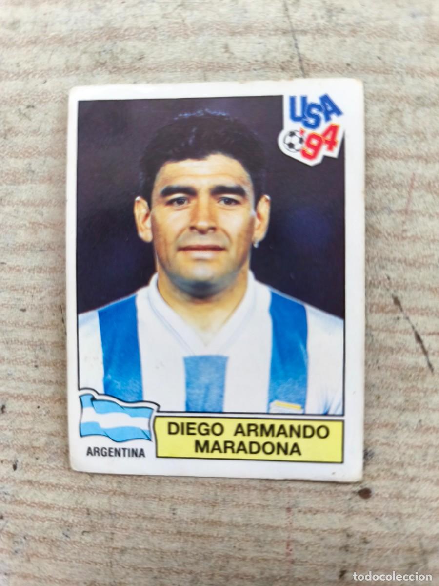 Coleccionismo cromos antiguos: Cromo Diego Armando Maradona 257 - USA 94 - Panini - Sin Pegar