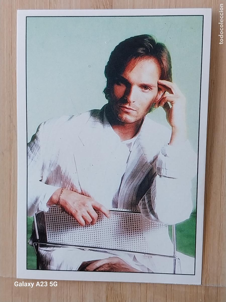 Coleccionismo cromos antiguos: MIGUEL BOSE PANINI MATUTANO SONRICS POP STARS 1989 CROMO 24 SIN PEGAR NUNCA