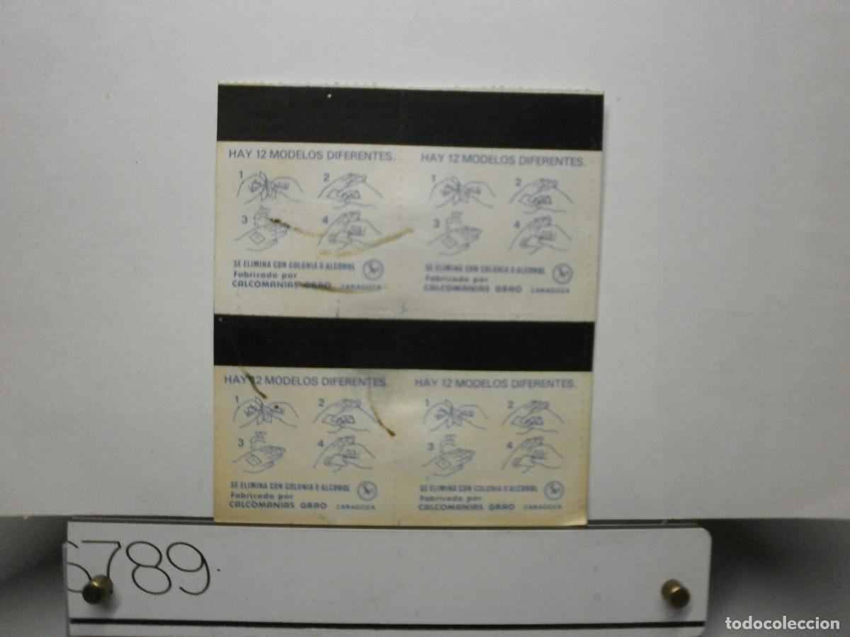 Coleccionismo cromos antiguos: cromos chicles bubbaloo 4 calcomanias grao diferentes - Foto 3