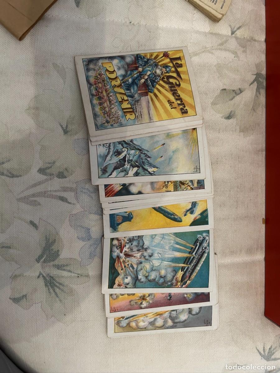 Coleccionismo cromos antiguos: LA GUERRA DEL PORVENIR CHOCOLATES AMATLLER NUEVA MUY BUEN ESTADO
