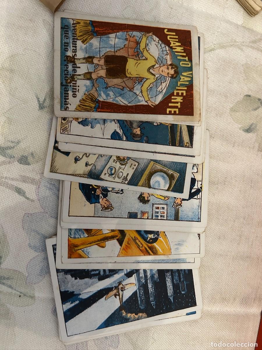 Coleccionismo cromos antiguos: JUANITO VALIENTE EL NI&Ntilde;O QUE NO CRECIO JAMAS COMPLETA NUEVA CHOCOLATES AMATLLER