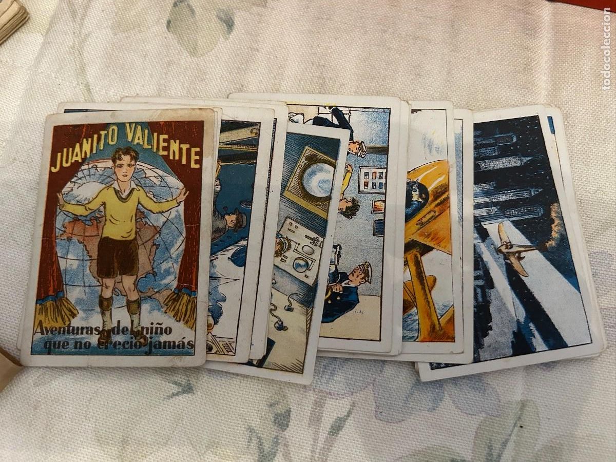 Collectionnisme Cartes &agrave; collectionner anciennes: JUANITO VALIENTE EL NI&Ntilde;O QUE NO CRECIO JAMAS COMPLETA NUEVA CHOCOLATES AMATLLER