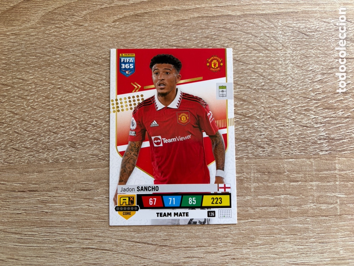 Coleccionismo cromos antiguos: 223 JADON SANCHO ADRENALYN XL FIFA 365 2023 MANCHESTER UNITED