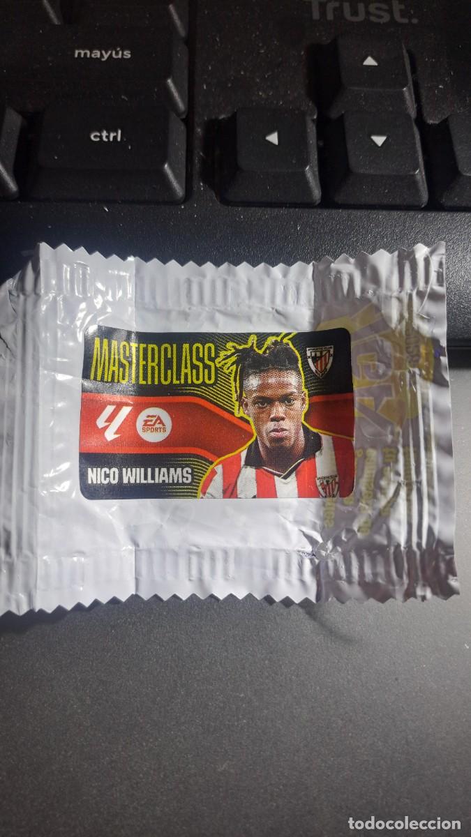 Coleccionismo cromos antiguos: CROMO NICO WILLIAMS MASTERCLASS ATHLETIC CLUB DE BILBAO CHICLE LIGA 2026 2027 26 27 ESTE PANINI