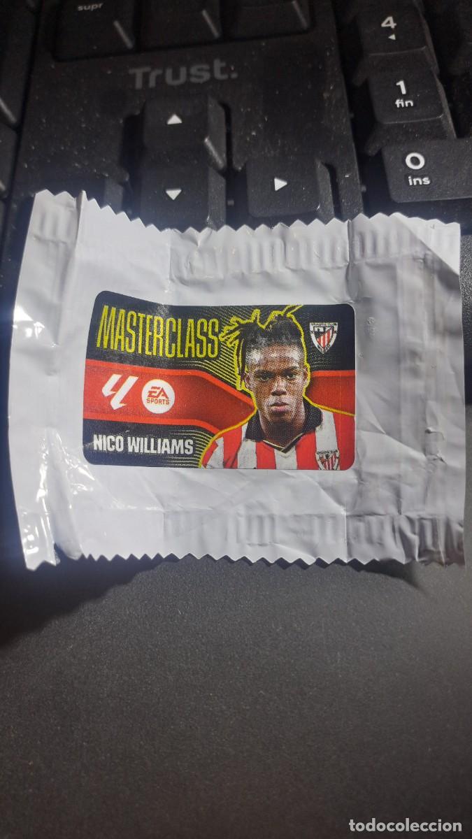 Coleccionismo cromos antiguos: CROMO NICO WILLIAMS MASTERCLASS ATHLETIC CLUB DE BILBAO CHICLE LIGA 2026 2027 26 27 ESTE PANINI