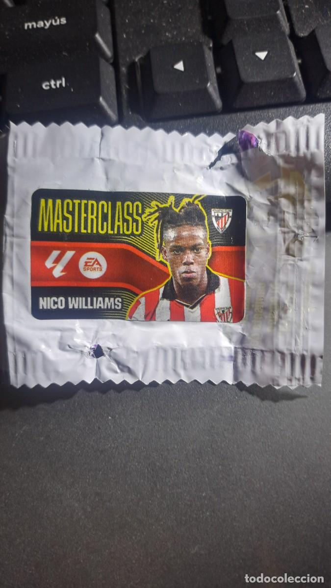 Coleccionismo cromos antiguos: CROMO NICO WILLIAMS MASTERCLASS ATHLETIC CLUB DE BILBAO CHICLE LIGA 2026 2027 26 27 ESTE PANINI
