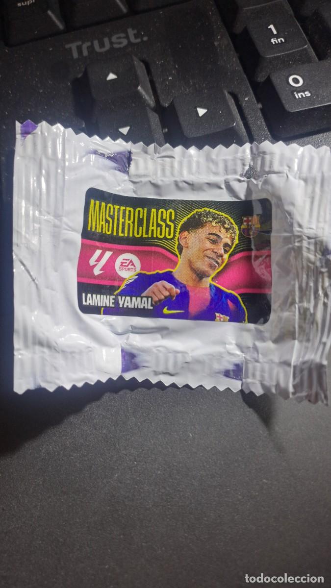 Coleccionismo cromos antiguos: CROMO LAMINE YAMAL MASTERCLASS BARCELONA CHICLE LIGA 2026 2027 26 27 ESTE PANINI NUNCA PEGADO