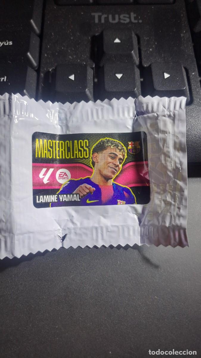 Coleccionismo cromos antiguos: CROMO LAMINE YAMAL MASTERCLASS BARCELONA CHICLE LIGA 2026 2027 26 27 ESTE PANINI NUNCA PEGADO