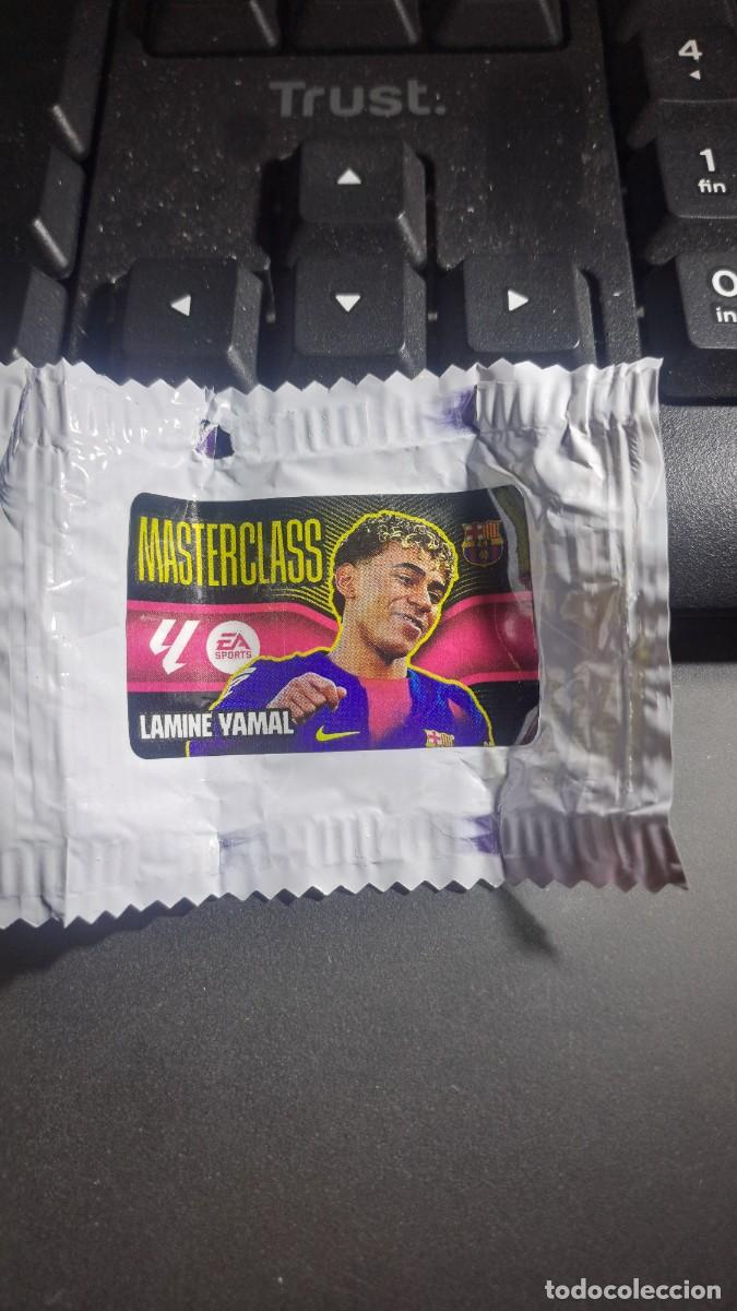 Coleccionismo cromos antiguos: CROMO LAMINE YAMAL MASTERCLASS BARCELONA CHICLE LIGA 2026 2027 26 27 ESTE PANINI NUNCA PEGADO