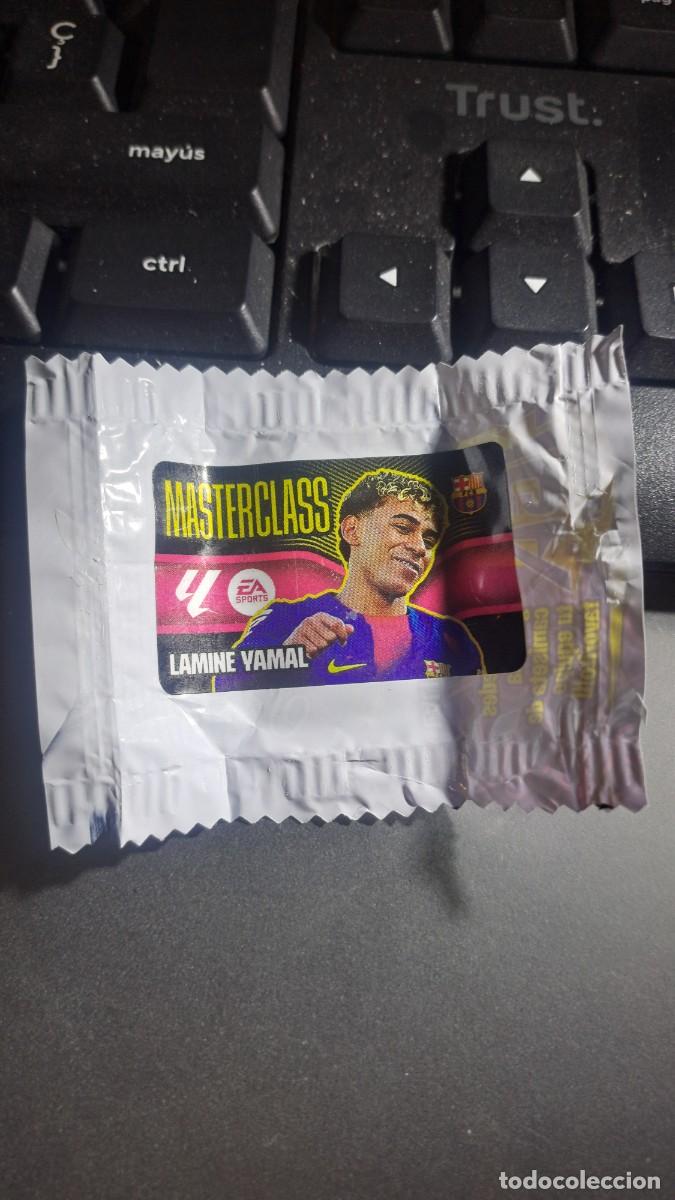 Coleccionismo cromos antiguos: CROMO LAMINE YAMAL MASTERCLASS BARCELONA CHICLE LIGA 2026 2027 26 27 ESTE PANINI NUNCA PEGADO