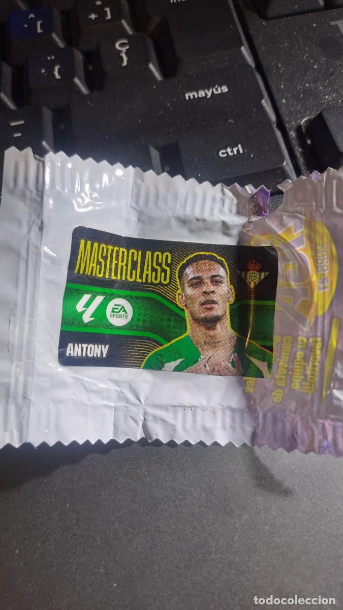 Coleccionismo cromos antiguos: CROMO ANTONY MASTERCLASS BETIS CHICLE LIGA 2026 2027 26 27 ESTE PANINI NUNCA PEGADO