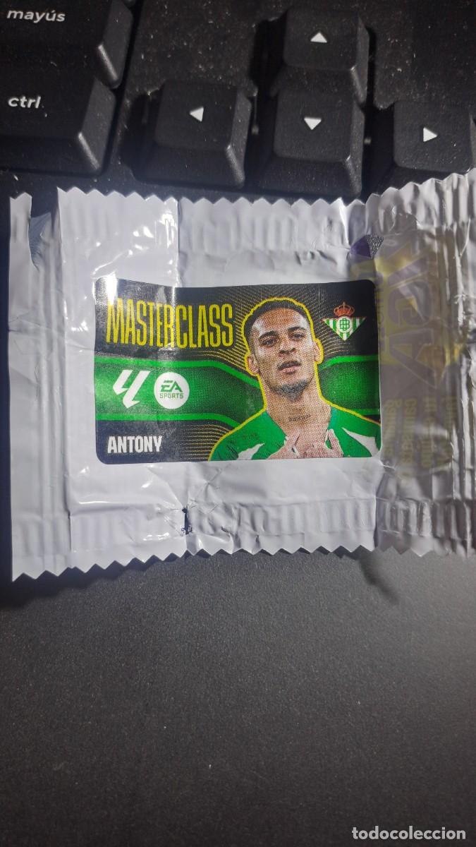 Coleccionismo cromos antiguos: CROMO ANTONY MASTERCLASS BETIS CHICLE LIGA 2026 2027 26 27 ESTE PANINI NUNCA PEGADO