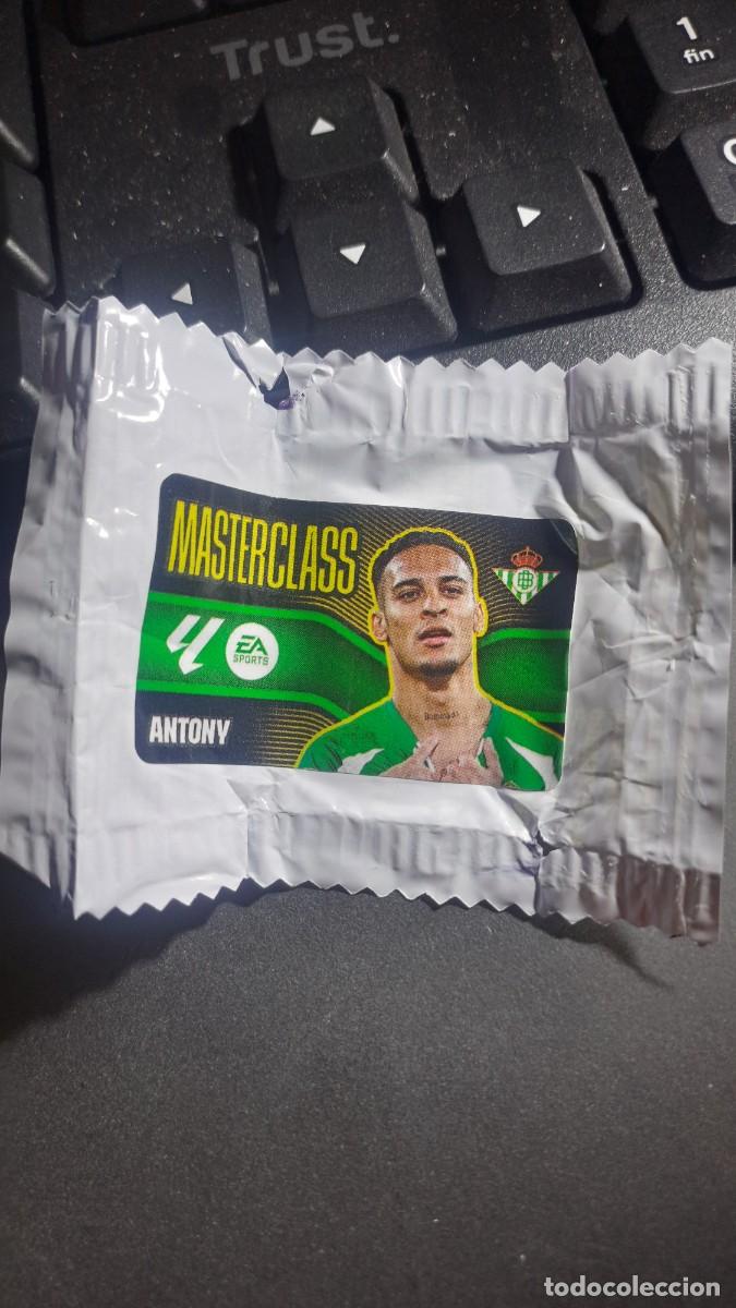 Coleccionismo cromos antiguos: CROMO ANTONY MASTERCLASS BETIS CHICLE LIGA 2026 2027 26 27 ESTE PANINI NUNCA PEGADO