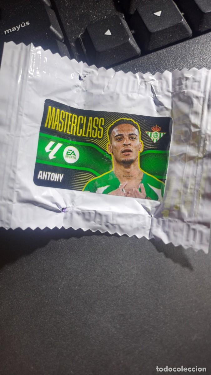 Coleccionismo cromos antiguos: CROMO ANTONY MASTERCLASS BETIS CHICLE LIGA 2026 2027 26 27 ESTE PANINI NUNCA PEGADO