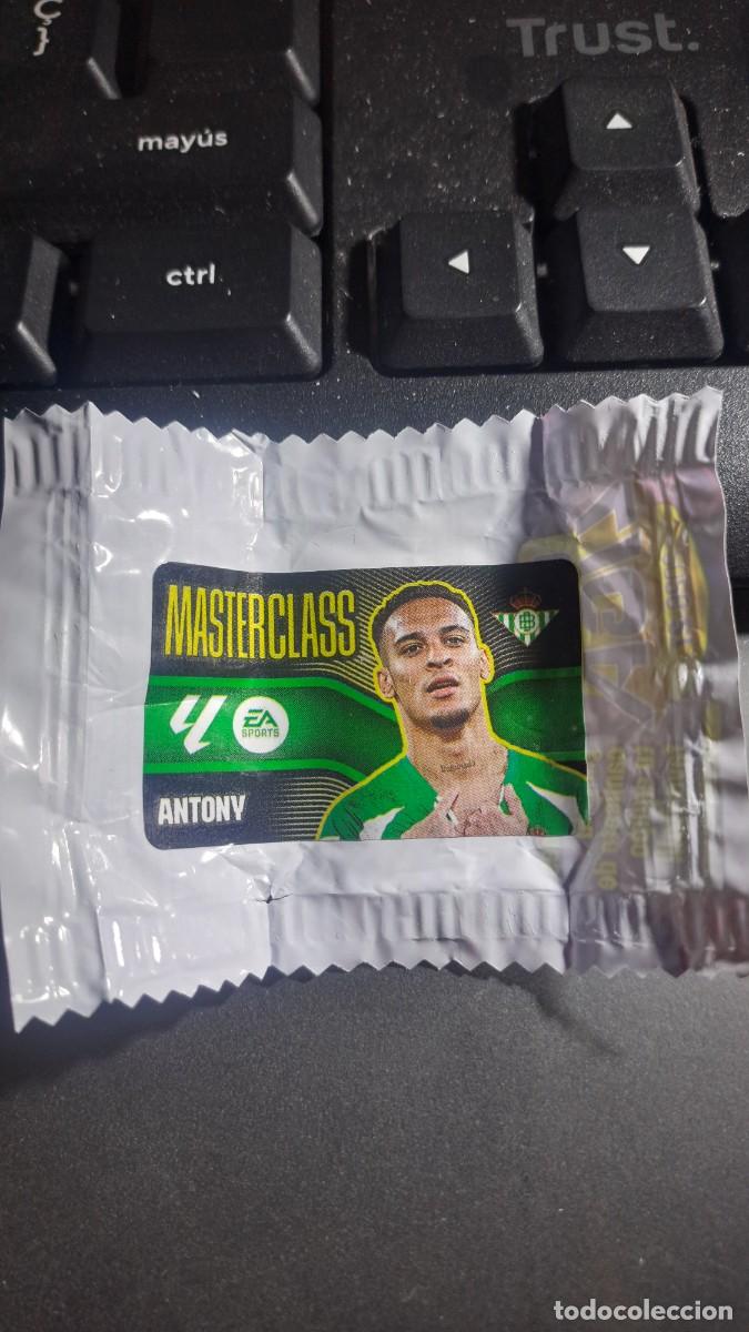 Coleccionismo cromos antiguos: CROMO ANTONY MASTERCLASS BETIS CHICLE LIGA 2026 2027 26 27 ESTE PANINI NUNCA PEGADO