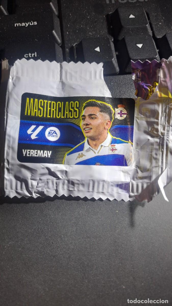 Coleccionismo cromos antiguos: CROMO YEREMAY MASTERCLASS DEPORTIVO DE LA CORU&Ntilde;A CHICLE LIGA 2026 2027 26 27 ESTE PANINI NUNCA PEGAD