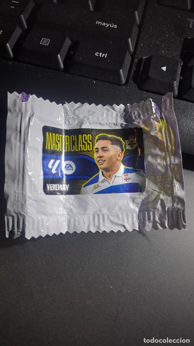 Coleccionismo cromos antiguos: CROMO YEREMAY MASTERCLASS DEPORTIVO DE LA CORU&Ntilde;A CHICLE LIGA 2026 2027 26 27 ESTE PANINI NUNCA PEGAD
