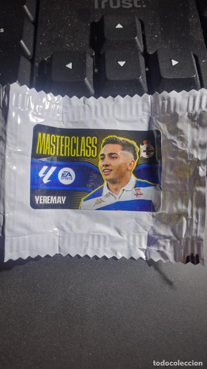 Coleccionismo cromos antiguos: CROMO YEREMAY MASTERCLASS DEPORTIVO DE LA CORU&Ntilde;A CHICLE LIGA 2026 2027 26 27 ESTE PANINI NUNCA PEGAD