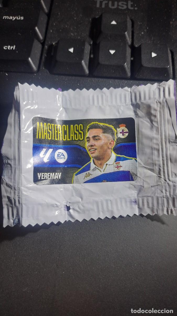 Coleccionismo cromos antiguos: CROMO YEREMAY MASTERCLASS DEPORTIVO DE LA CORU&Ntilde;A CHICLE LIGA 2026 2027 26 27 ESTE PANINI NUNCA PEGAD