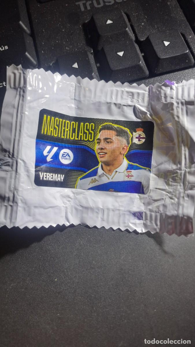 Coleccionismo cromos antiguos: CROMO YEREMAY MASTERCLASS DEPORTIVO DE LA CORU&Ntilde;A CHICLE LIGA 2026 2027 26 27 ESTE PANINI NUNCA PEGAD