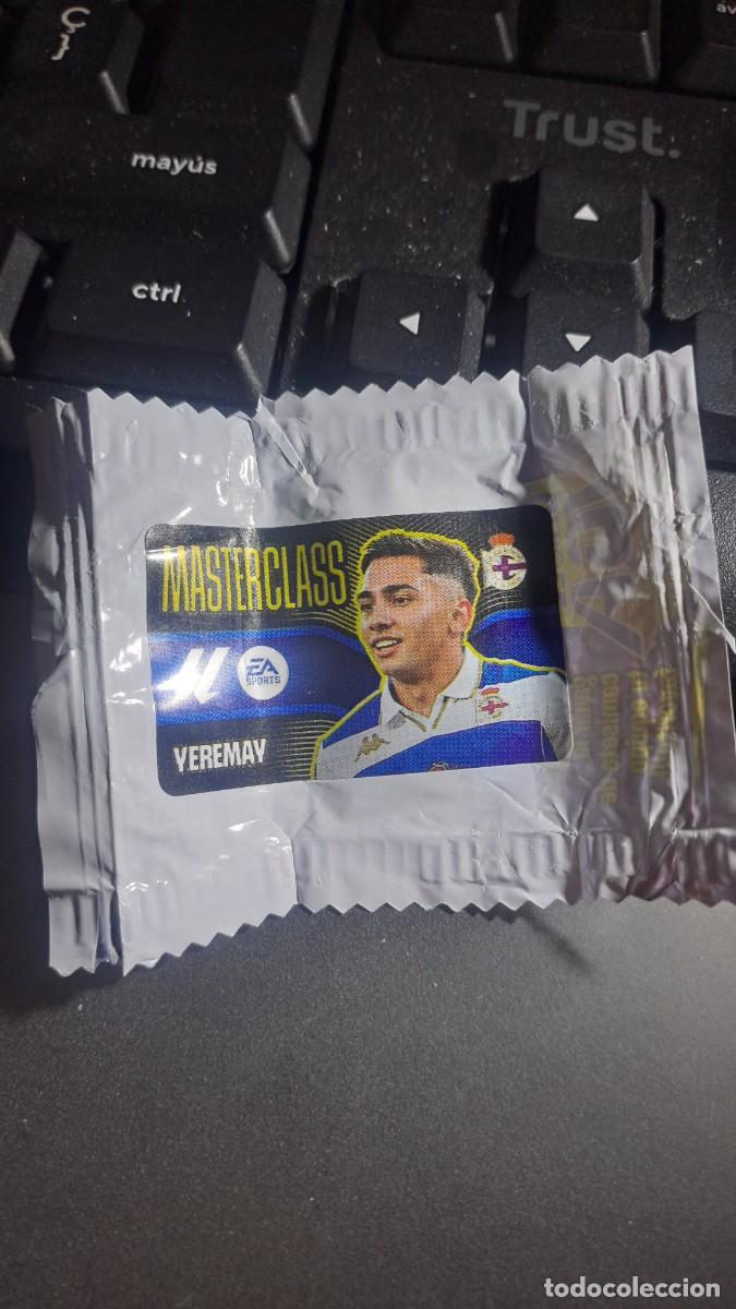 Coleccionismo cromos antiguos: CROMO YEREMAY MASTERCLASS DEPORTIVO DE LA CORU&Ntilde;A CHICLE LIGA 2026 2027 26 27 ESTE PANINI NUNCA PEGAD